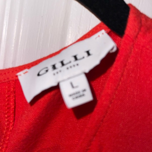 Red/orange maxi back cut out dress size Large - Picture 2 of 3